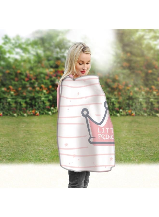 Little Princess Cover It’s Feeding Time, but There’s No Quiet, Private Place to Nurse. Don’t Go Running Off to the Bathroom or Car Feed Your Baby the Moment He or She Gets Hungry No Matter Where You go