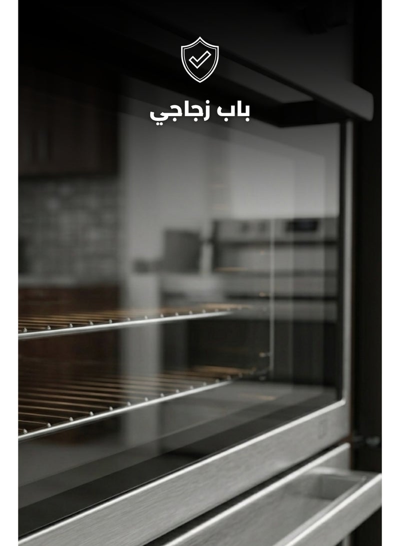 UNIONAIRE Gas Oven Stainless Steel 5 Burners 60x80 With Spacious Cooking Capacity and Durable Design - Image 4