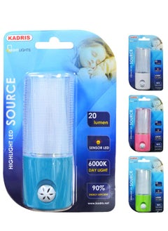 KADRIS LED Night Light Soft Lighting And Energy saving 1W for Bedroom,Kitchen, Hallway, Stairs Operating power 220V-240V with UK plug LA-1887  - Image 2