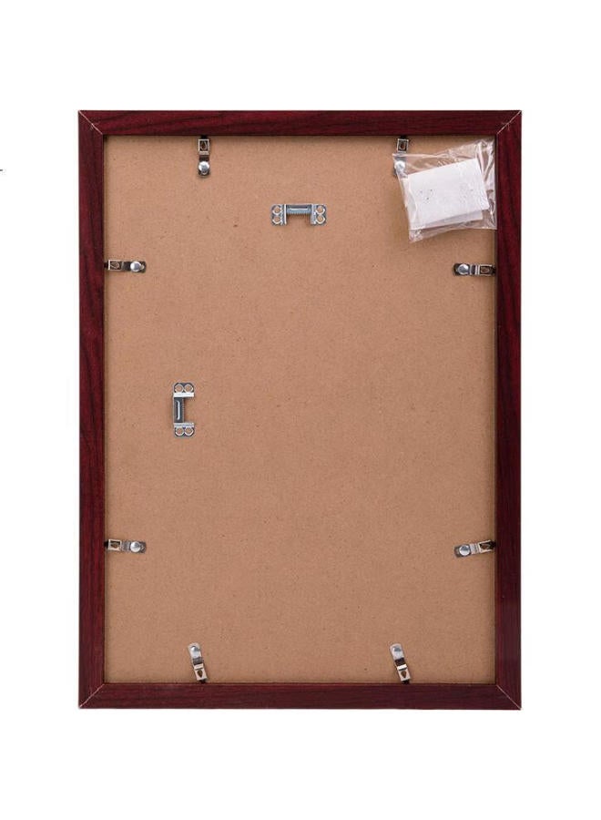 Deli A3 Business License Photo Frame, Certificate Frame, Horizontal And Vertical Id Photo Frame, Certificate Frame, Red 50875 - Image 2