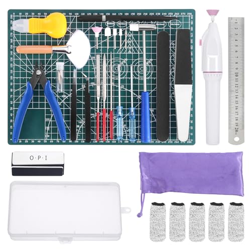 Fippy 29PCS Gundam Model Tools Kit Model Basic Tools Kit Hobby Building Tools Kit for Gundam Basic Model Assembling Building and Repairing - Image 1