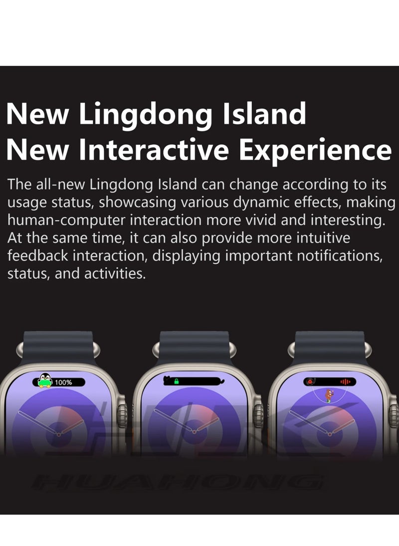 Wearfit Pro 2024 HK10 Ultra 3 Multifunctional  AMOLED Display Smart Watch  - Image 3