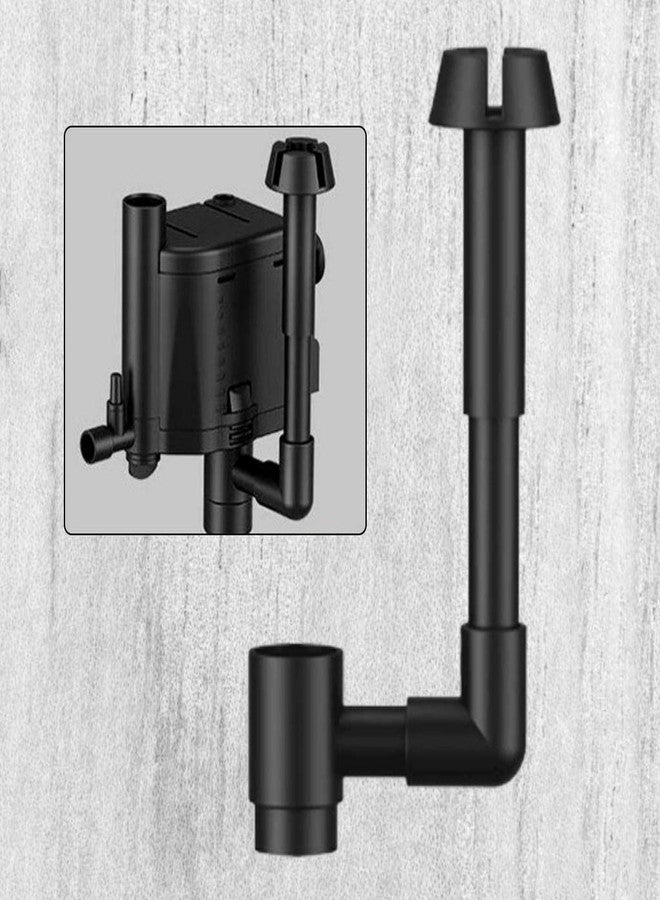 تيباتو منتجات مستلزمات منزلية، أحواض أسماك، مقشدة سطحية لأحواض السمك، مزيل للزيوت، فلتر مضخة مياه، ثلاثة في واحد - Image 2