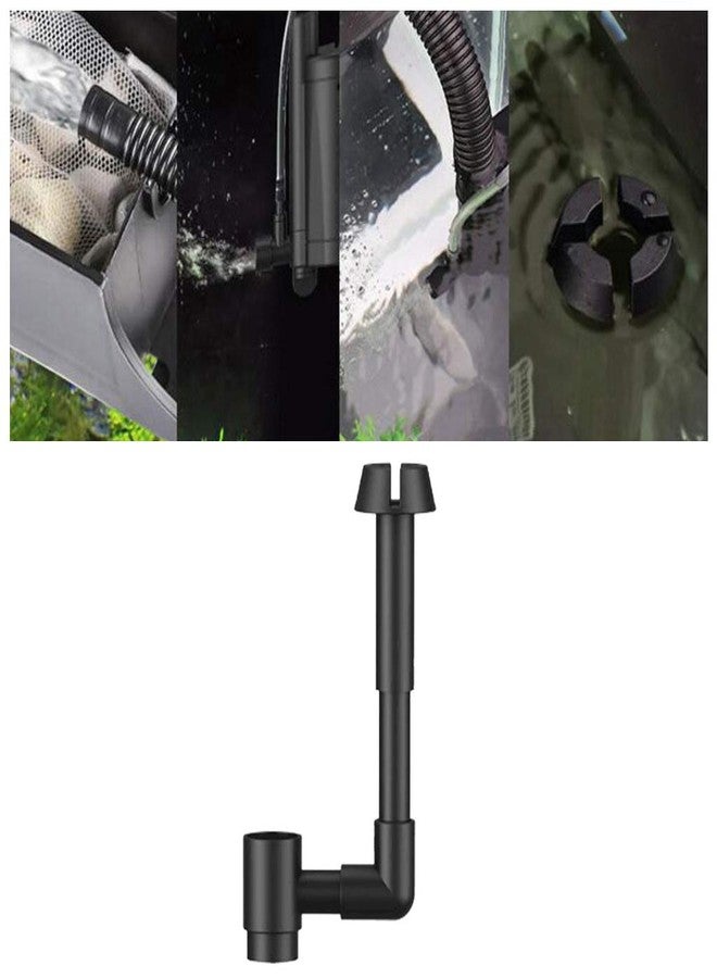 تيباتو منتجات مستلزمات منزلية، أحواض أسماك، مقشدة سطحية لأحواض السمك، مزيل للزيوت، فلتر مضخة مياه، ثلاثة في واحد - Image 4