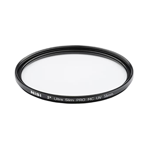 NiSi Pro 58mm Multi Coated UV Filters for Camera Lens (Black) - Image 1