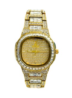 Fitron Fitron NQ6-2024 Luxury Gold Diamond Watch for Women  - Image 1