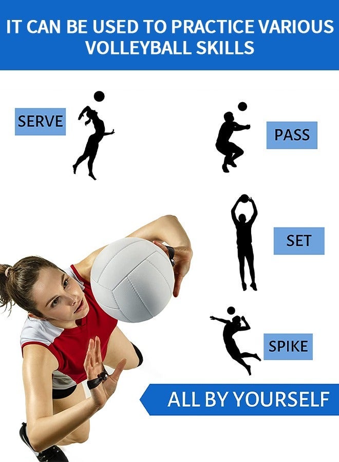 GROIC Volleyball Spike Trainer, Adjustable Training Equipment Aid, System Improves Serving, Jumping, Arm Swing Mechanics and Spiking Power - Image 4