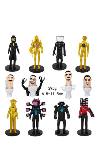 12 Pcs Skibidi Toilet Man Toy Set Ideas Toys Battle Horror Game Model Ideas Toys Gifts for Adult & Kids - pzsku/ZE5F128D1DC289764E771Z/45/1754454115/14f866b6-c201-43b3-b07f-ca8df62fe151