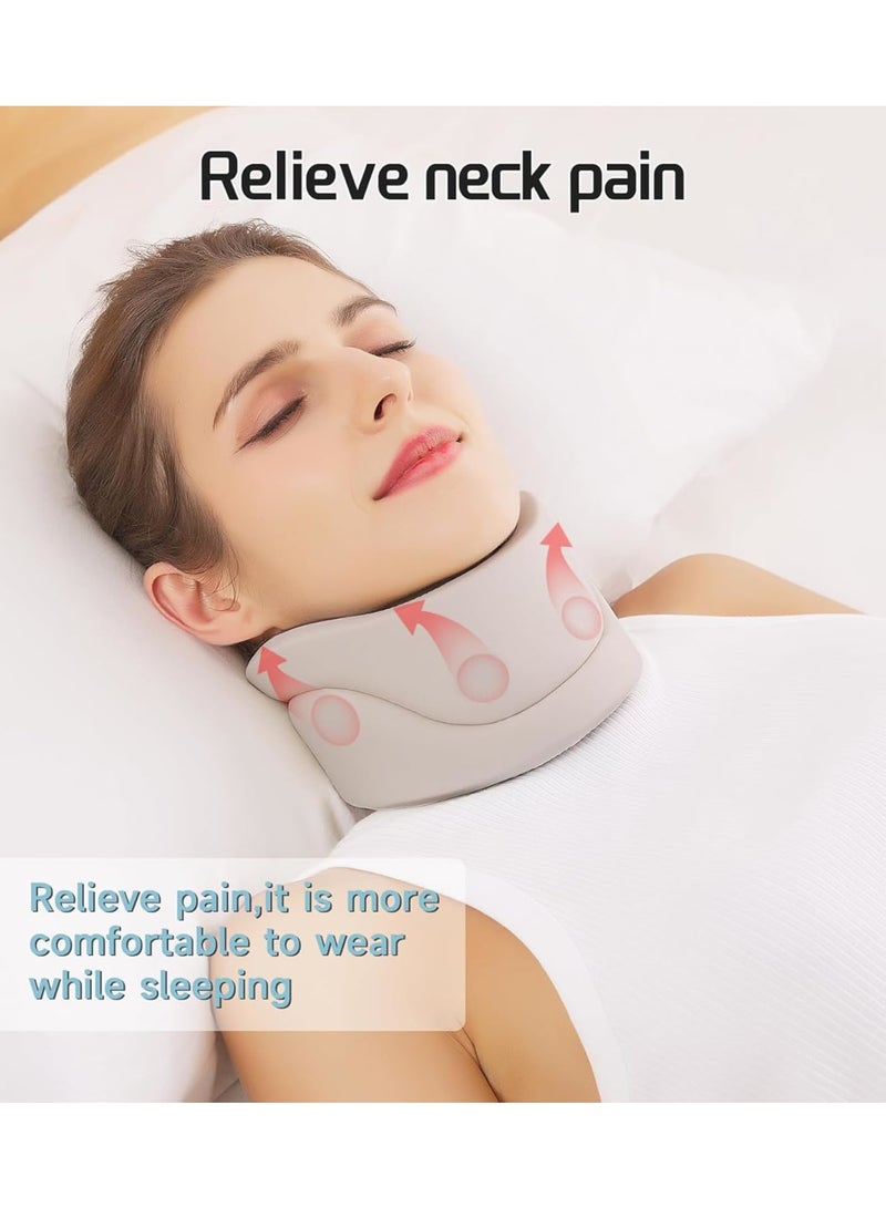 Zikra Neck Brace for Sleeping, Soft Cervical Collar, Cervicorrect Neck Brace for Neck Pain and Support, Neck Brace Cervical Collar for Women and Men, Wraps Keep Vertebrae Stable and Aligned (L) - Image 4