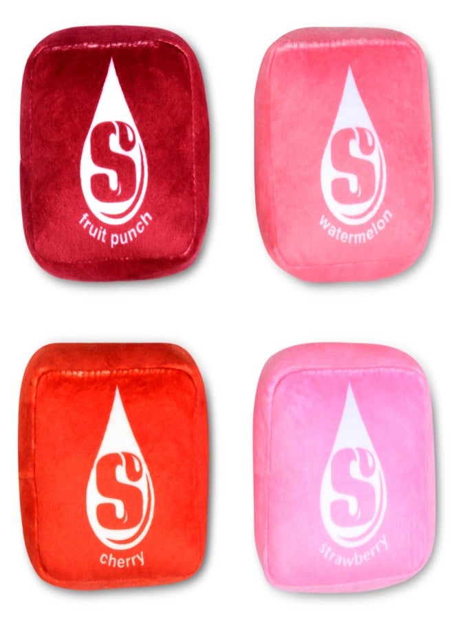 iscream Starburst FaveReds Package 17" x 11" Pillow Set with Mini Starburst Candy Pillows - Image 3
