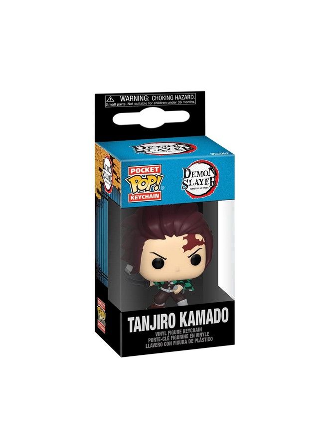 Funko Pop! Keychain: Demon Slayer Tanjiro Kamado - Image 3