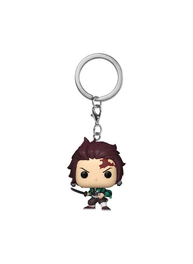 Funko Pop! Keychain: Demon Slayer Tanjiro Kamado - Image 1