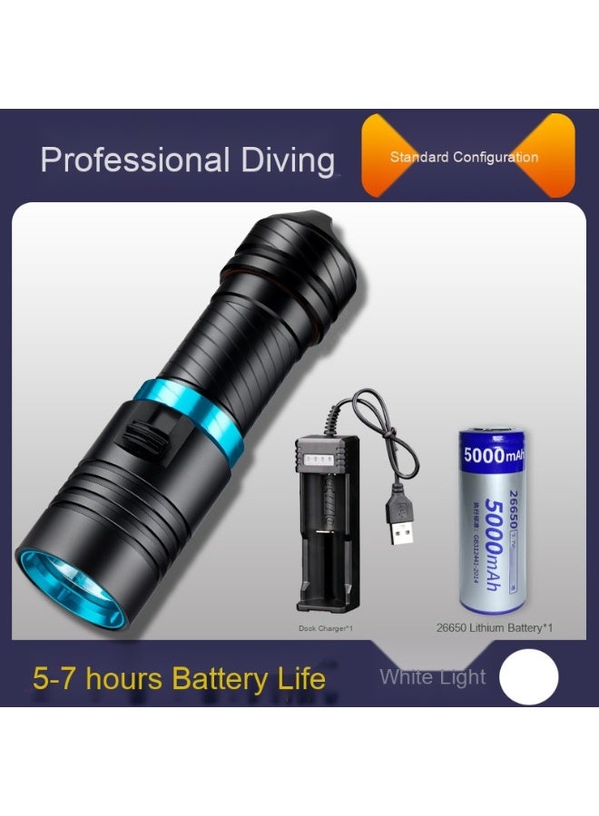 NIBEMINENT XM-L2 High-Intensity Diving Flashlight