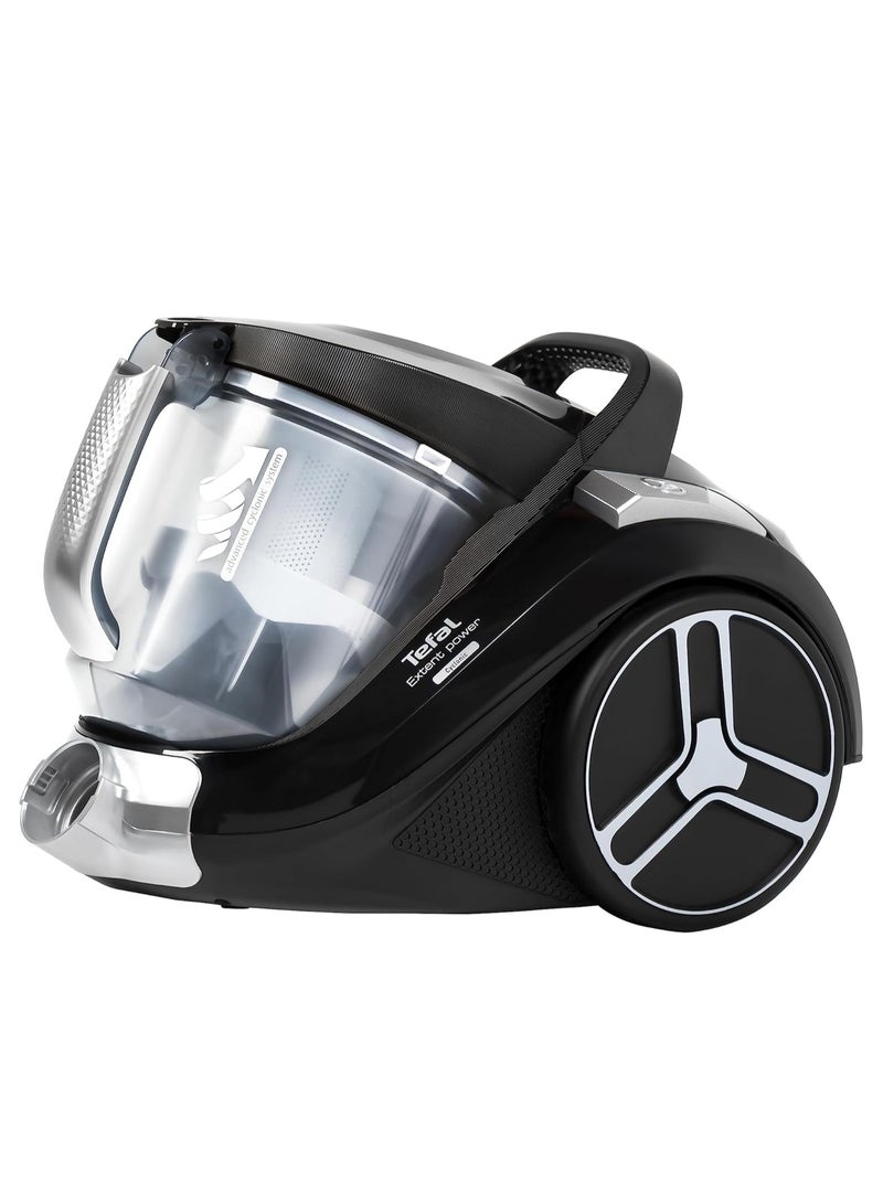 Tefal Extent Power Vacuum Cleaner, Bagless, 890W=2100W, 2.5L Capacity, Black and White - TW4835EG 2.5 L 2100 W TW4835EG Black - Image 3