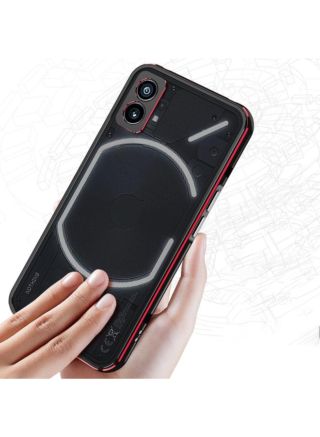 اس-توب جراب حماية عدسة لهاتف Nothing Phone 2 Aurora Series + جراب حماية بإطار معدني لهاتف - Image 2