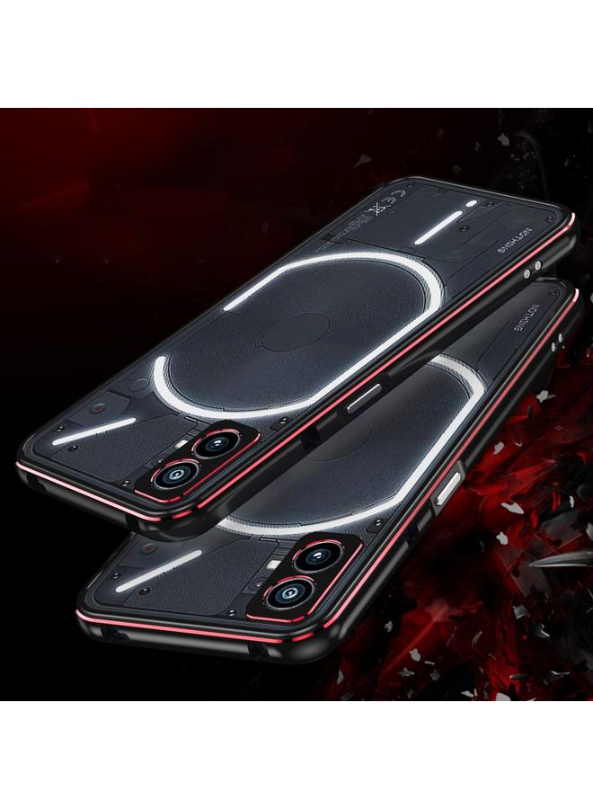 اس-توب جراب حماية عدسة لهاتف Nothing Phone 2 Aurora Series + جراب حماية بإطار معدني لهاتف - Image 3