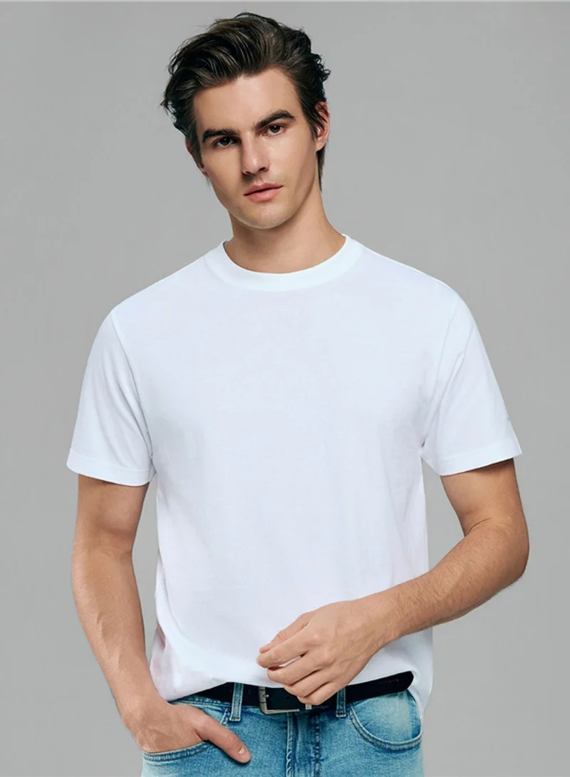 Men’s Slim Fit Cotton Crew Neck Tee