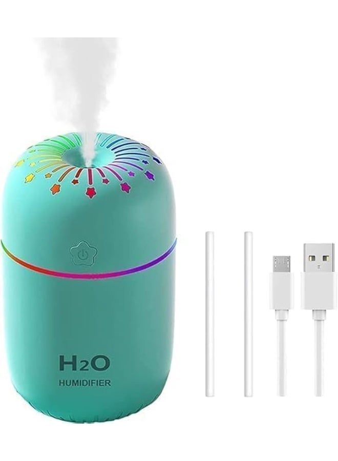 Portable and compact air humidifier with USB port for car or home - Image 1