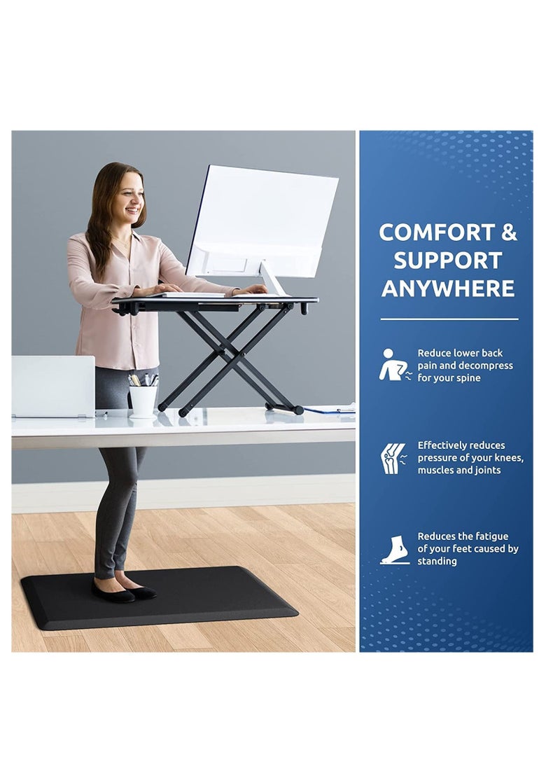 Kitchen Mat Cushioned Anti Fatigue Kitchen Rug Waterproof Non Slip Kitchen Rugs and Mats Standing Desk Mat Comfort Floor Mats for Kitchen House Sink Office