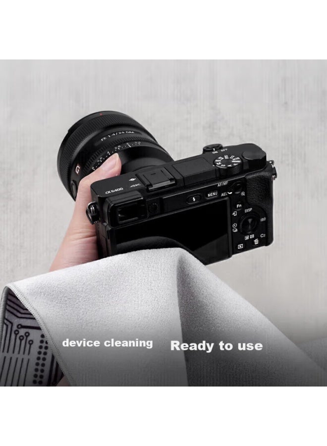 PGYTECH Pgytech Camera Folding Cloth, Magic Cloth, Mirrorless Camera Wrap, Camera Storage Cloth, Canon Nikon Fuji Lens Protection Bag, Portable Free Inner Liner Bag, Cartoon 45*45Cm, M Size - Image 3