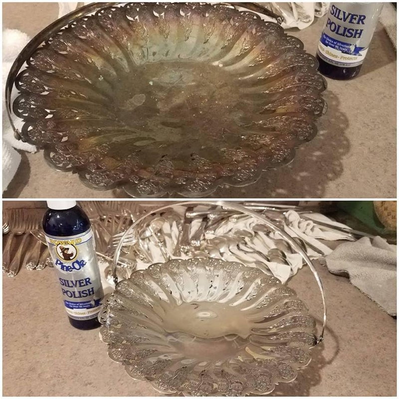 Howard Pine-Ola Silver Polish - 8 Oz Bottle for Cleaning and Protecting Silver - Image 5