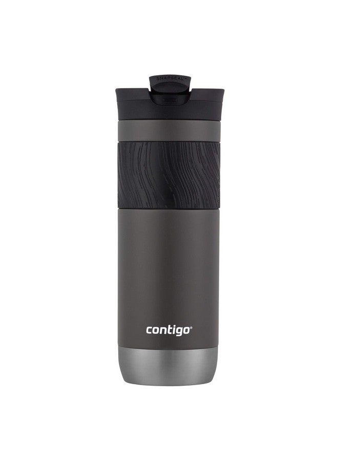 Contigo Byron Vacuum-Insulated Stainless Steel Travel Mug with Leak-Proof Lid, Reusable Coffee Cup or Water Bottle, BPA-Free, 20oz 2-Pack in Sake & Blue Corn Perfect for Hot and Cold Beverages - Image 2