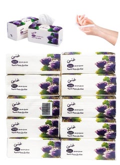 Ghena Ghena Soft Paper Tissues Skin Friendly Highly Absorbent White Paper Face Towel - 24000 Pcs  - Image 2