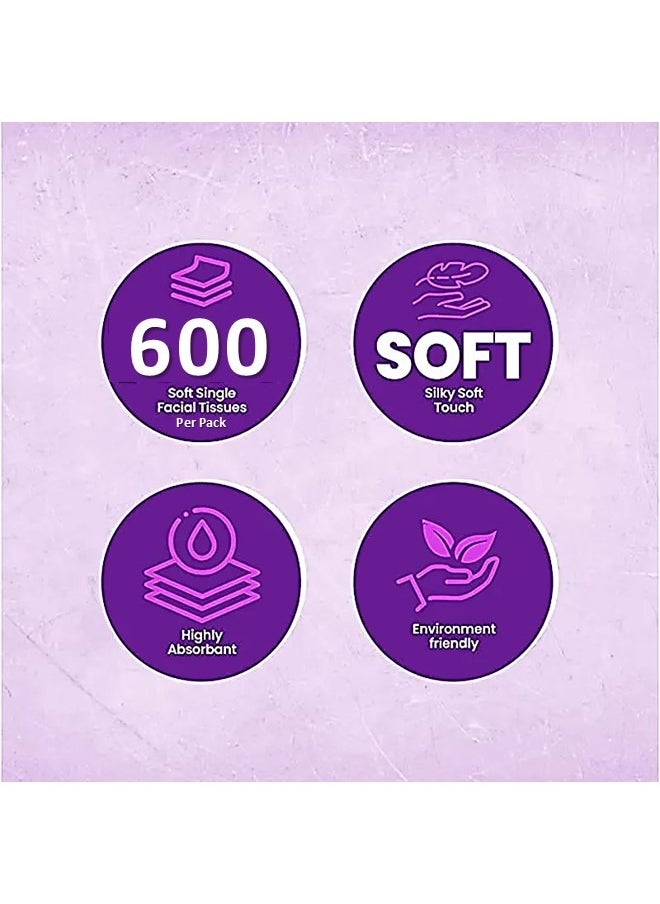 Ghena Ghena Soft Paper Tissues Skin Friendly Highly Absorbent White Paper Face Towel - 24000 Pcs  - Image 4