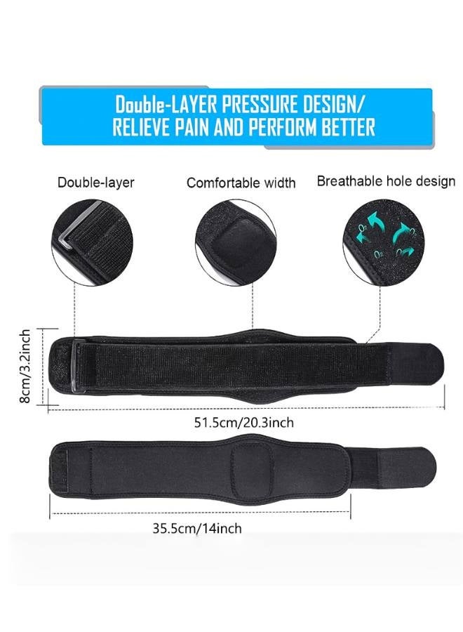 Tennis Elbow Braces for Tendonitis and Tennis Elbow, Tennis Golfers Elbow Support Arm Band Pain Relief, Neoprene Wraps Tennis Elbow Support Band Relief，Suitable for men and women - Image 5