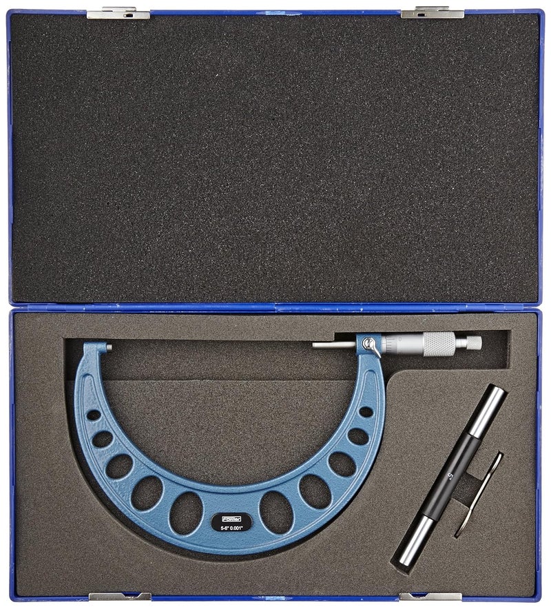 Fowler 52-253-006-1, Premium Outside Inch Micrometer with 5-6" Measuring Range - Image 2