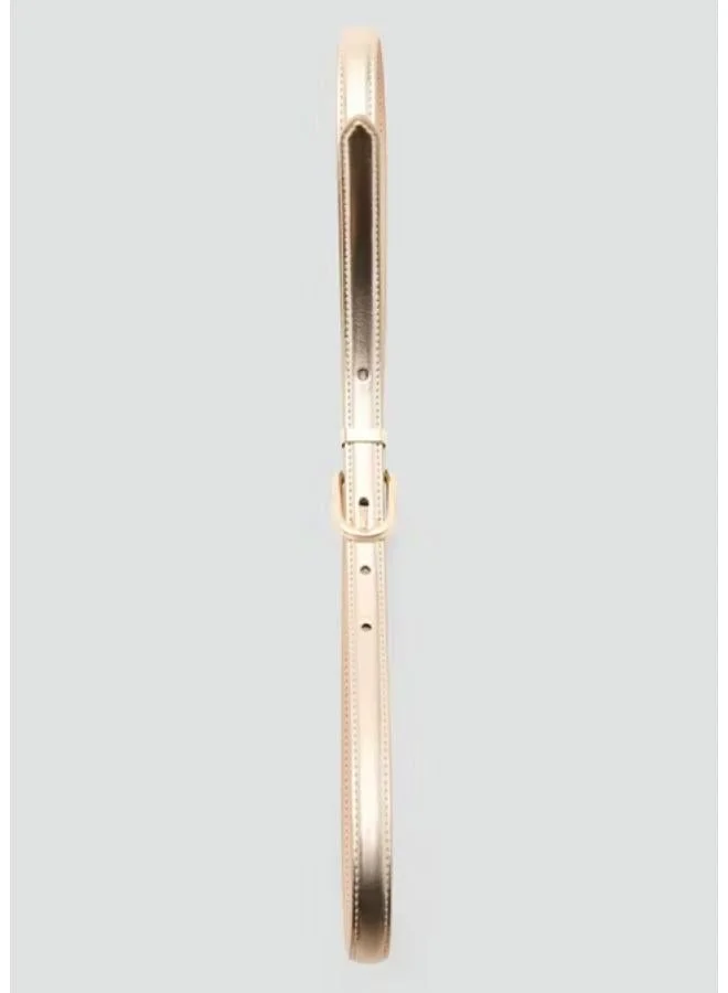 مانجو Buckle Metallic Belt