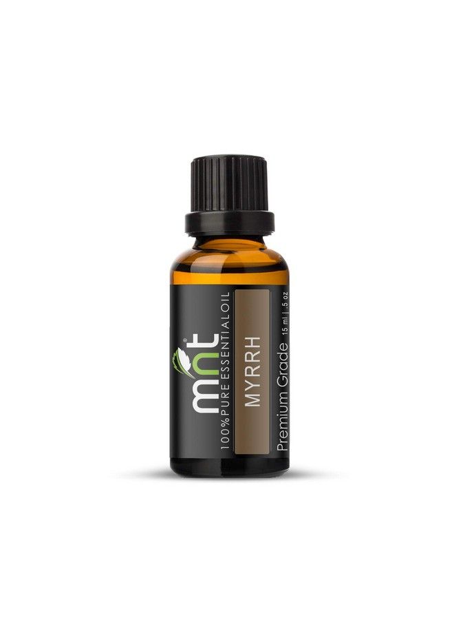 MNT Myrrh Essential Oil 100% Pure Natural & Undiluted Therapeutic Grade & Aromatherapy For Skin Care & Hair Care (15Ml) - Image 4