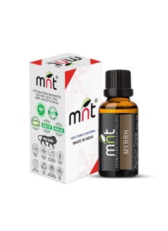 MNT Myrrh Essential Oil 100% Pure Natural & Undiluted Therapeutic Grade & Aromatherapy For Skin Care & Hair Care (15Ml)  - Image 3