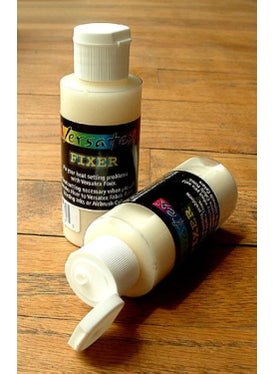 Jacquard Versatex Screenprinting Fixer to Eliminate Heat Setting Problems with Fabric Inks 4oz