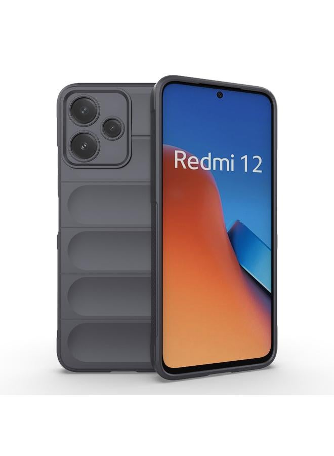 The Bros Case For Xiaomi Redmi 12 5G Magic Shield TPU + Flannel Phone Case