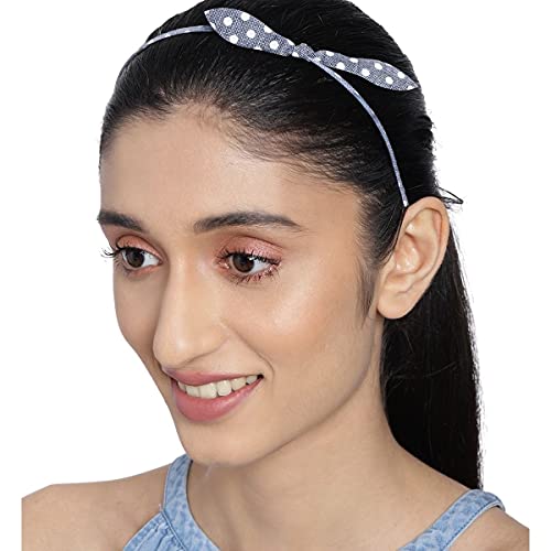 ACCESSHER Casual Wear Women Slim Denim Hairband For Girls And Women,Multicolor - Image 4