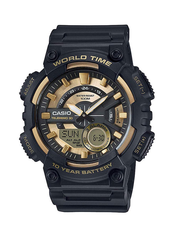 CASIO Men Digital Sports Watch AEQ-110BW-9AVDF-R - 47 mm - Black - Image 1
