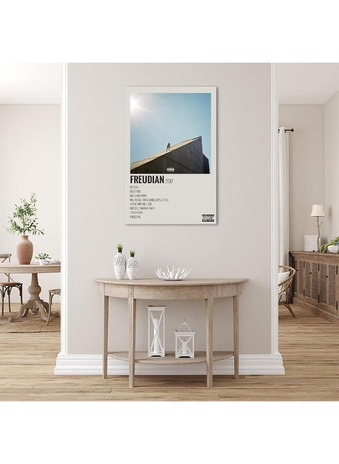 Home Trove - Aorozhi Daniel Caesar Poster Music Album Cover Poster Canvas Art Wall Pictures for Modern Office Decor Prints 16'' x 24'' Unframed - Image 1