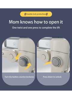 MaBaby Reinforced and Thickened Convenient Crib Fence  - Image 2