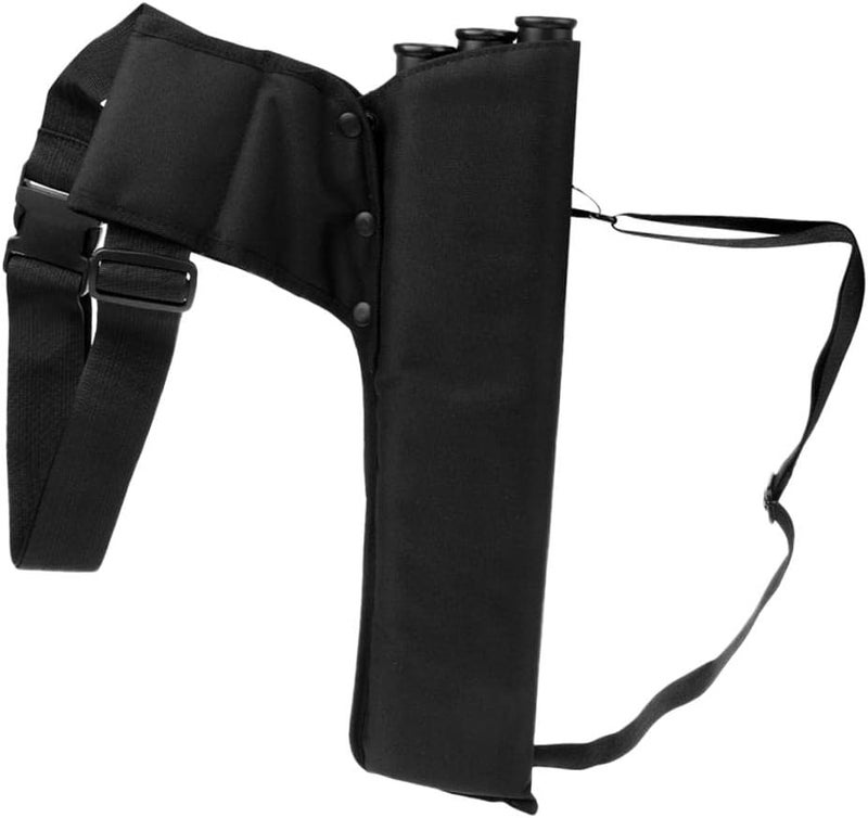 klarako Outdoor Hunting 3 Tubes Waterproof Canvas Archery Quiver Bow Arrow Holder with Shoulder Belt - Image 1