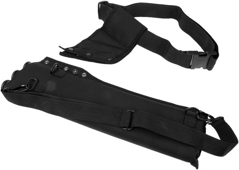 klarako Outdoor Hunting 3 Tubes Waterproof Canvas Archery Quiver Bow Arrow Holder with Shoulder Belt - Image 2