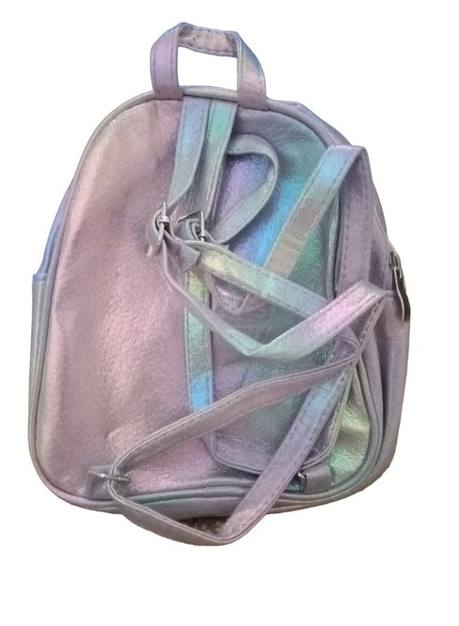 TEMSON Fancy Unicorn Bags For Kids Glitter Print Cartoon Bag For Girls - Small Backpack For Picnic Outdoor Travel Bags For Girls,Stylish and Fancy Bag(GBT-1076) (Purple) - Image 5