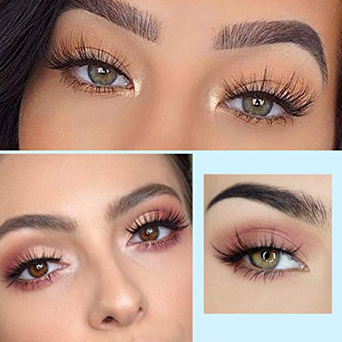 DYSILK Eyelashes Mink Lashes - Wispy Eyelashes 5 Pairs 6D Lashes Kit False Lashes Natural Look Eye Lashes Cat Eye Fake Eyelashes Volume Lashes Strip | 15.2mm - Image 4