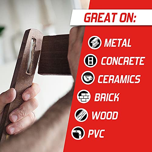 Loctite All Purpose Repair Putty,Waterproof,Gap filling,Molds easily, Ideal for Plumbing,Tubs&showers,Pipes,Fiberglass,Marine & pool,Ceramic,PVC,Aluminum,Wood,Brick,Metal,Concrete,Rigid plastic-2oz - Image 3