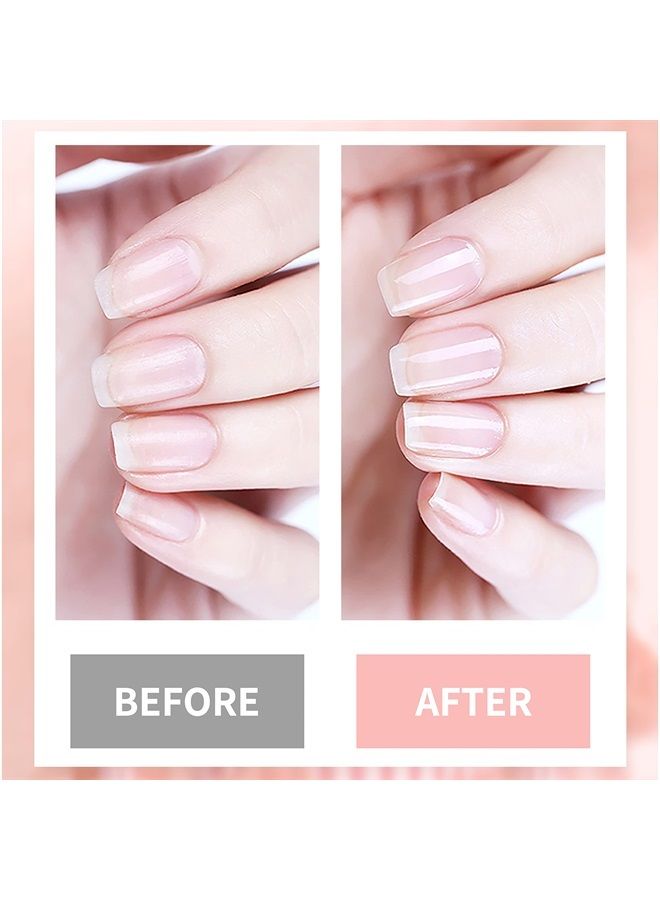 SULLMAR 4in1 Nail Hardener Nail Strengthener Nail Rescue Calcium Primer for Thin Nails Growth Nail Repair Nail Care Kit with Cuticle Oil Cuticle Remover Gel Cream - Image 3