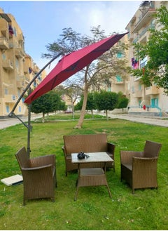 Generic Cantilever Umbrella 300cm - Red from Araims Factory.  - Image 5
