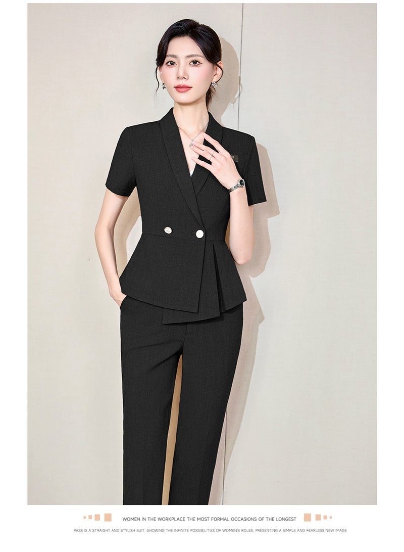 Shougu New Fashionable Casual Ms Suit Set  - Image 2