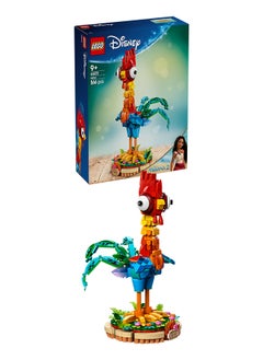 LEGO Disney Moana 2 Heihei Building Toy - Play and Display Animal Figure with a Rotating Head plus Posable Wings, Tail Feathers and a Stand - Birthday Gift for 9+ Year Old Girls & Fans - 43272 (566 pieces)  - Image 1