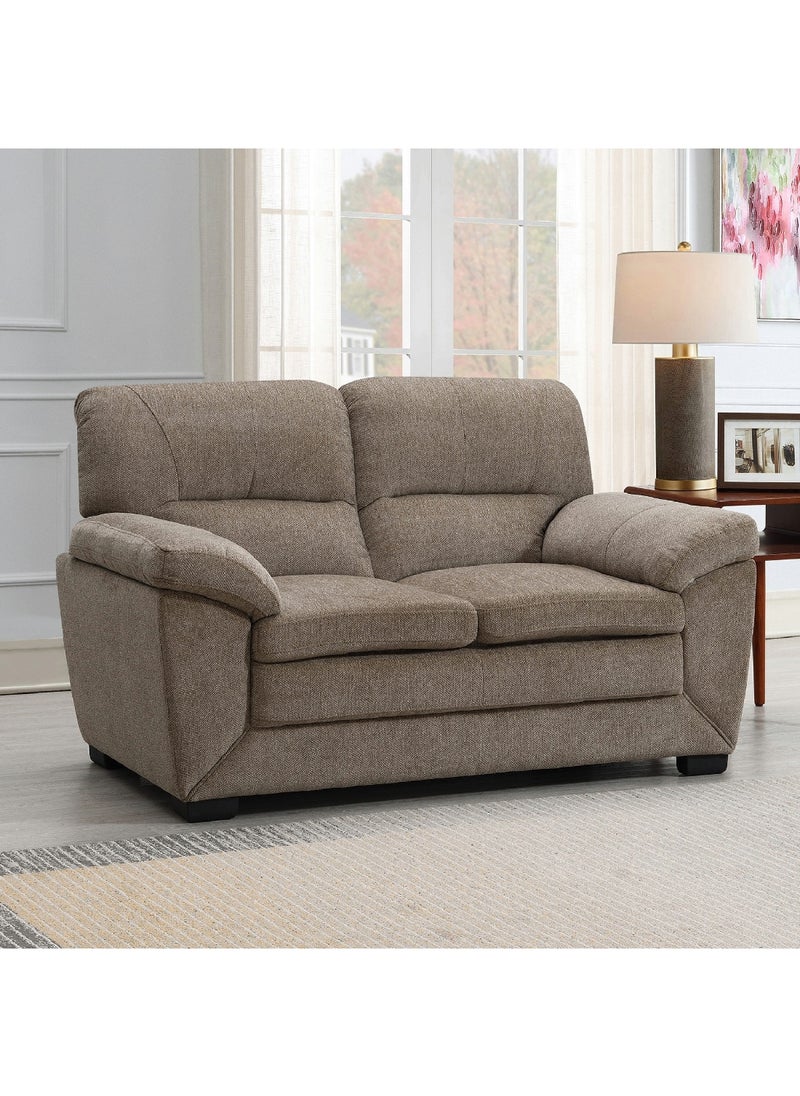 Home Box Leonardo 2-Seater Fabric Sofa 92 x 91 x 159 cm  - Image 1