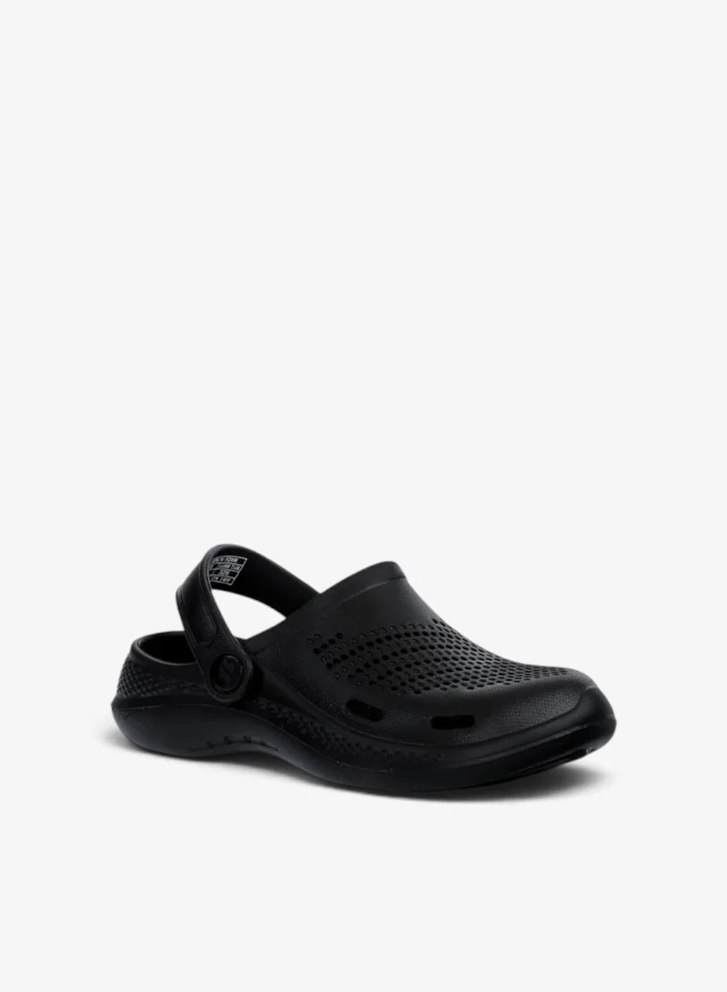 Bata Casual Textured Junior Clogs
